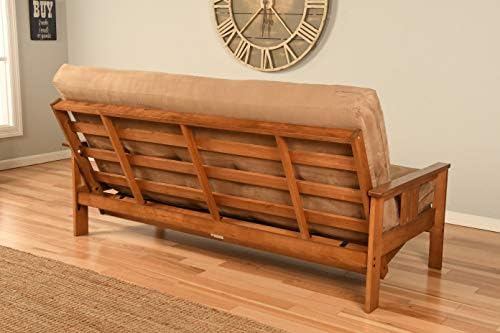 Kodiak Furniture Monterey Barbados Brown Futon Set, Full-size, No Drawers, Li...