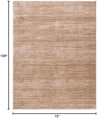 SAFAVIEH Vision Area Rug 6x9, Modern Tonal Light Brown VSN606C