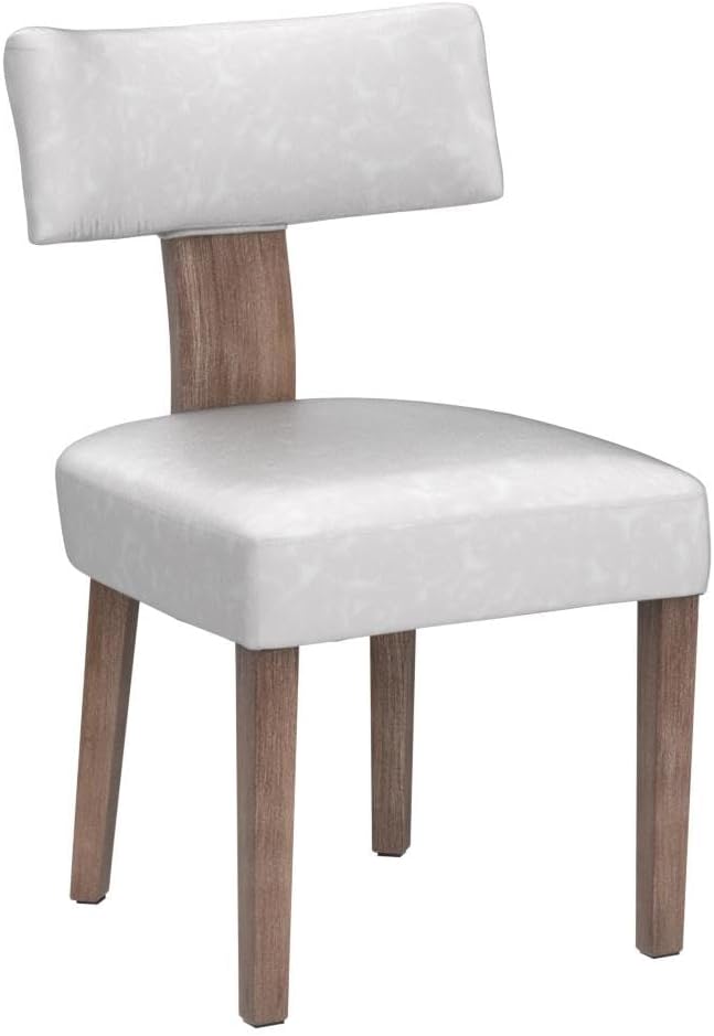 HNY Mid Century Modern Dining Chairs Set of 6, Farmhouse PU Leather Upholster...