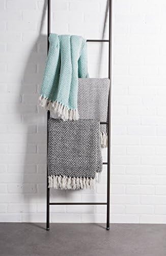 DII 100% Cotton Basket Weave Throw for Indoor/Outdoor Use Camping Bbq's B...
