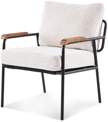 VINGLI Mid-Century Modern Accent Armchiar for Small Space, Small Comfy Uphols...