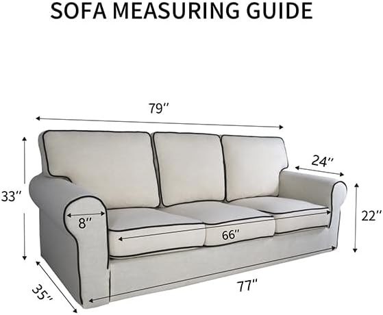 PureFit Reversible Quilted Sofa Cover, Water Resistant Slipcover Furniture - Image 6