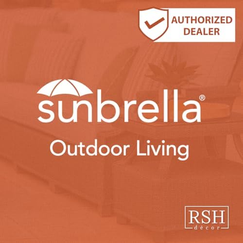 RSH DECOR: Sunbrella Lumbar & Square Pillows Set of 4 | 20" x 12&quo...