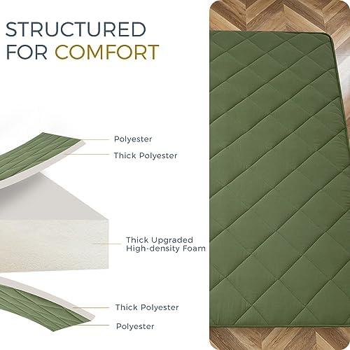 MAXYOYO 6" Extra Thick Japanese Futon Floor Mattress Foldable Queen Matt...