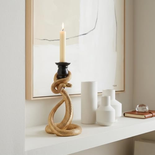 Guichifun Snake Candle Stick Holder Halloween Decoration