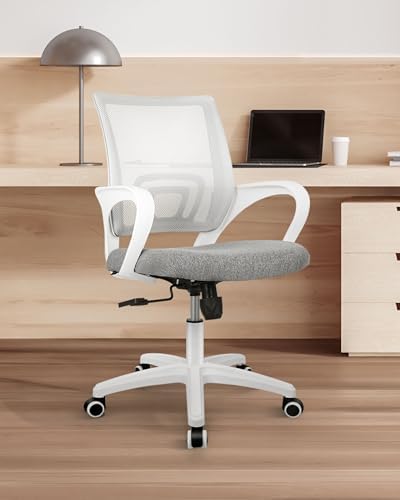 NEO CHAIR Office Computer Chair Ergonomic Mid-Back Mesh Desk Chair, Grey