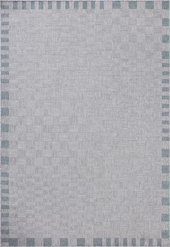 Loloi Amber Lewis Topanga Silver/Blue 7'-10" x 10' Area Rug