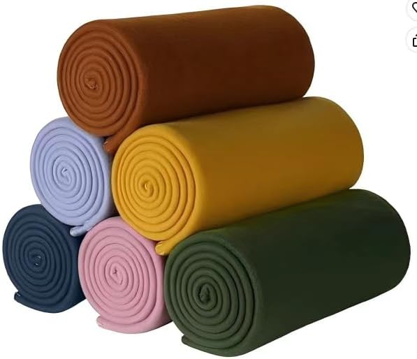 Fleece Throw Blankets Lightweight Warm Soft Cozy Pet-Friendly Bulk Fleece Thr...