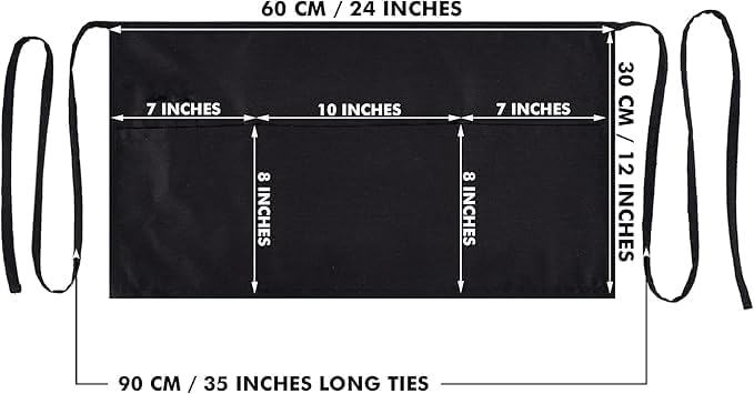 Dreamology Serving Apron for Waitresses, Waist Apron, Server Aprons - Image 4