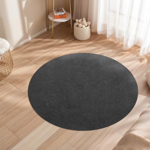Waterproof Non-Slip Rug Pad, Round 7 Ft Carpet Pads for Large Area Rugs 1/8&q...