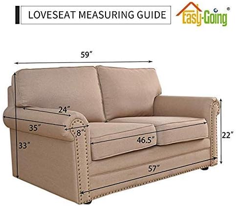 Easy-Going Reversible Loveseat Couch Cover - Image 8
