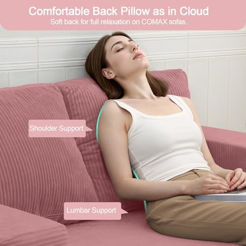 COMAX Futon Sofa Bed, Convertible Sofa Bed, Folding Boneless Couches