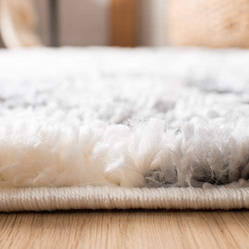 SAFAVIEH Area Rug 9x12 - Moroccan Tassel Shag Collection - Large - Ivory &amp...