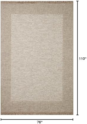 Loloi Dawn Natural 6'-4" x 9'-2" Area Rug