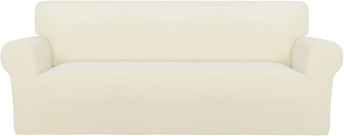 PureFit Super Stretch Sofa Slipcover – Spandex Non Slip Soft Couch Sofa Cover by PureFit