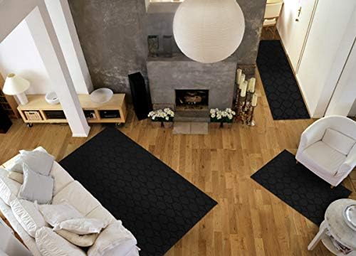 Garland Rug Sparta Non Slip Polypropylene 3-Piece Set (5'x7', 3'x...