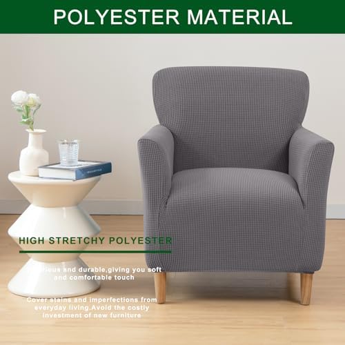 CRFATOP Accent Chair Cover, Stretch Armchair Slipcover for Living Room,B10