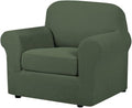 H.VERSAILTEX 2-Pieces Armchair Cover Chair Slipcovers by HVERSAILTEX