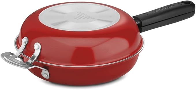 Cuisinart FP2-24R 10-Inch Nonstick Set Frittata Non-Stick Sauce Pan - Image 2