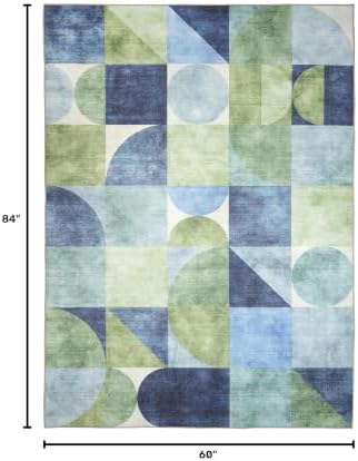 ReaLife Rugs Machine Washable Indoor Outdoor - Mat Rug Foldable Printed Thin ...