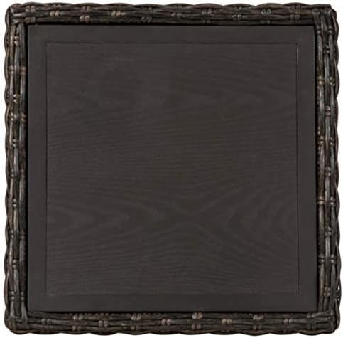 Signature Design by Ashley Grasson Lane Outdoor Rattan Square End Table with ...