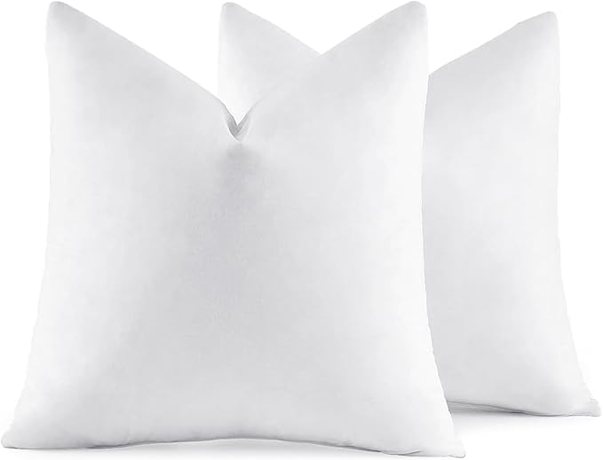 MIULEE 22x22 Pillow Inserts, Decorative Fluffy Throw Pillow Inserts Cotton by MIULEE