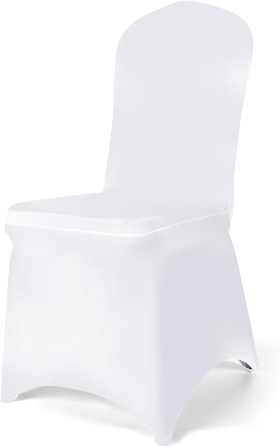 150 PCS White Polyester Spandex Chair Covers - Stretch Slipcovers for Wedding...