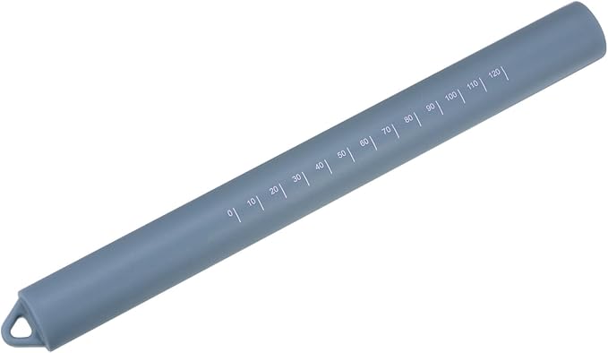 HARFINGTON Silicone Rolling Pin 10" Silicone Surface Non-Stick Stainless Steel - Image 3