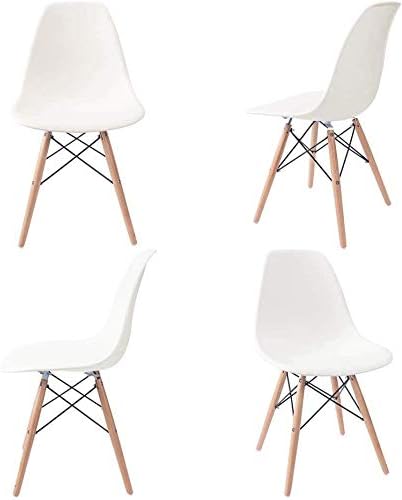 Devoko Modern Style Dining Chairs Mid Century Pre Assembled DSW Chair Classic...