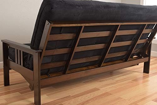 Kodiak Furniture Monterey Futon Set, No Drawers, with Espresso Base and Linen...