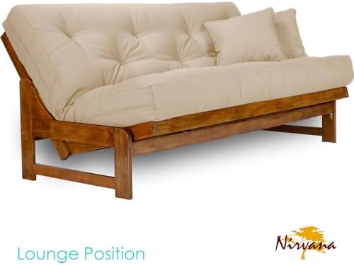 Nirvana Futons Arden Futon Set - Full Size Futon Frame with Mattress Included...