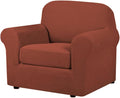 H.VERSAILTEX 2 Piece Couch Cover Stretch Stylish Chair Cover Furniture by HVERSAILTEX