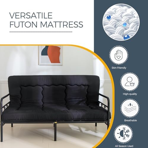 MAXYOYO 6" Extra Thick Japanese Floor Mattress Full Folding Futon Mattress
