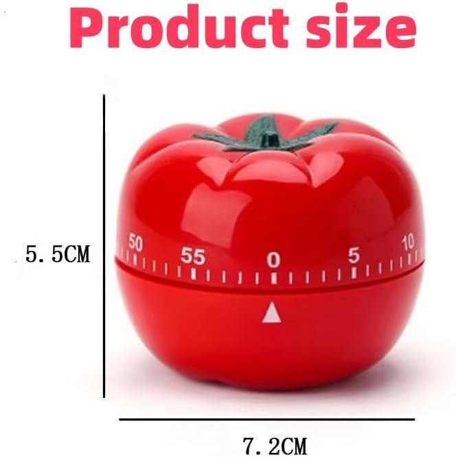 Kitchen Timer, 60-Minute Mechanical Countdown Timer - Image 2