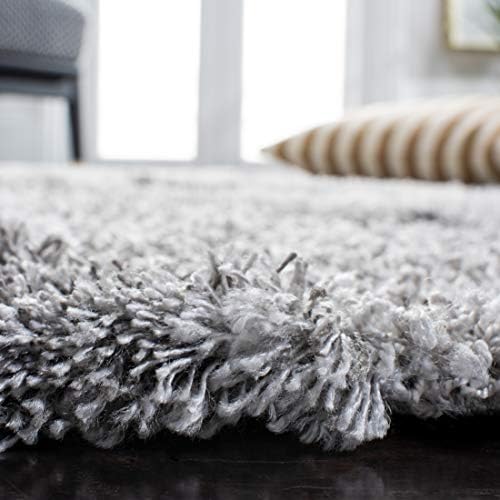 SAFAVIEH Horizon Shag Rug 5'3"x7'7", Soft Plush Modern Grey...