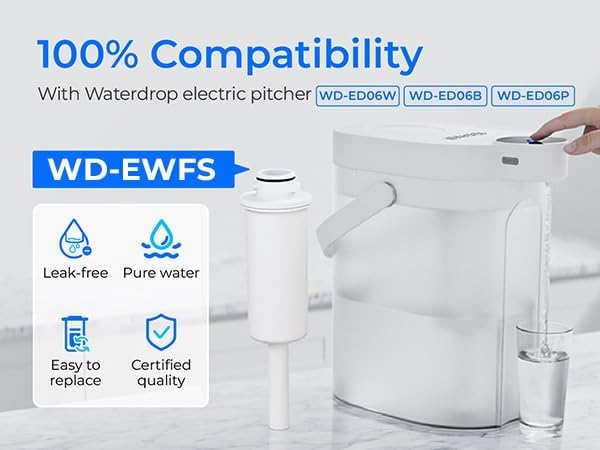 Waterdrop EWFS Water Filter Replacement