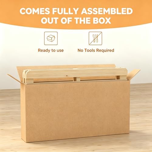 LILYPELLE Twin Floor Bed Frame, Foldable Tatami Bed Frame Futon Frame
