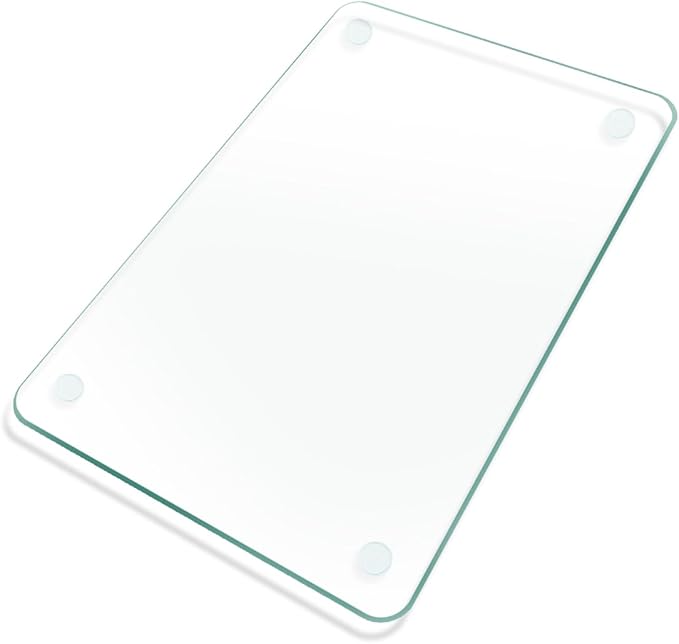 Tempered Glass Cutting Board, 16x20" Glass Cutting Board by Unknown
