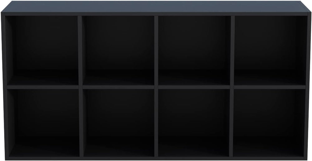 OSCHF 8-Cube Storage Shelf Bookcase, Black