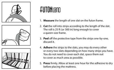 Futonland Futon No-Slip Strips