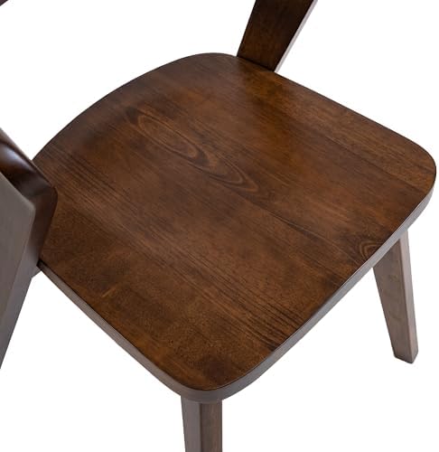 Furniture of America Nazaen III Mid-Century Modern Wood 21.5-inch Side Chairs...