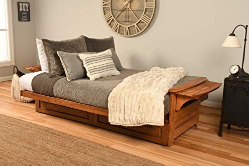 Kodiak Furniture Phoenix Futon, Full Size, Suede Gray