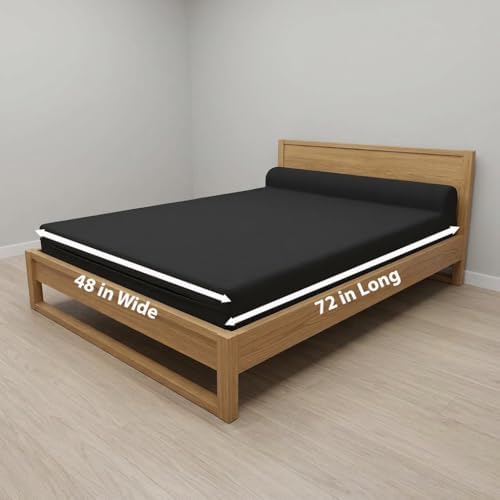D&D Futon Furniture Sleeper Chair Folding Bed, Studio Sofa Guest Folded M...