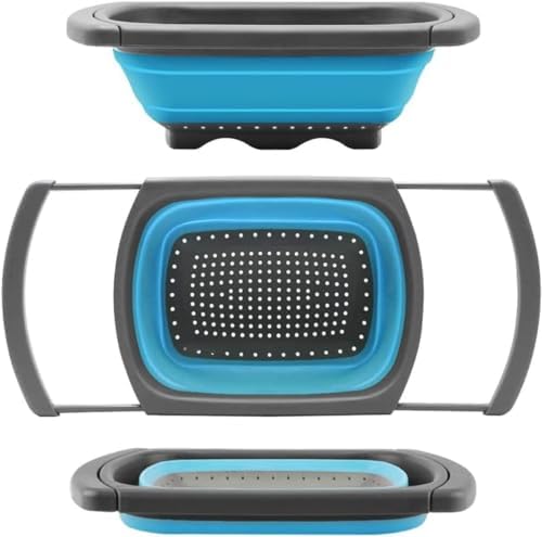 Collapsible Colander Strainer by Hanoxe