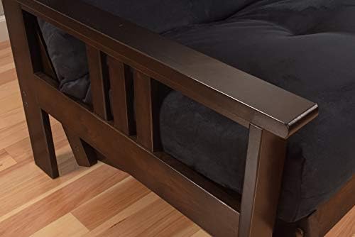 Kodiak Furniture Monterey Futon Set, No Drawers, with Espresso Base and Linen...