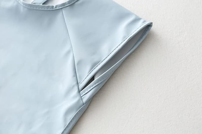 Waterproof Baby Bibs, Infant Toddler Extra Cover Feeding Bib - Image 4