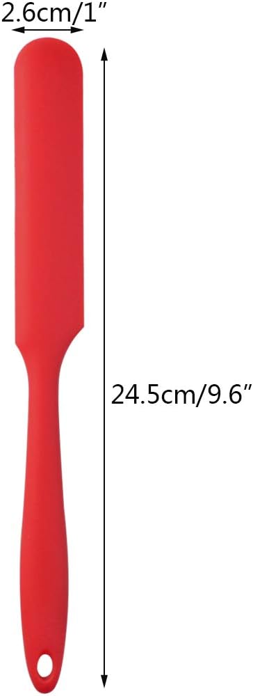 4pcs Silicone Spatula Set Heat Resistant Cake Cream Butter Spatulas Mixing - Image 2