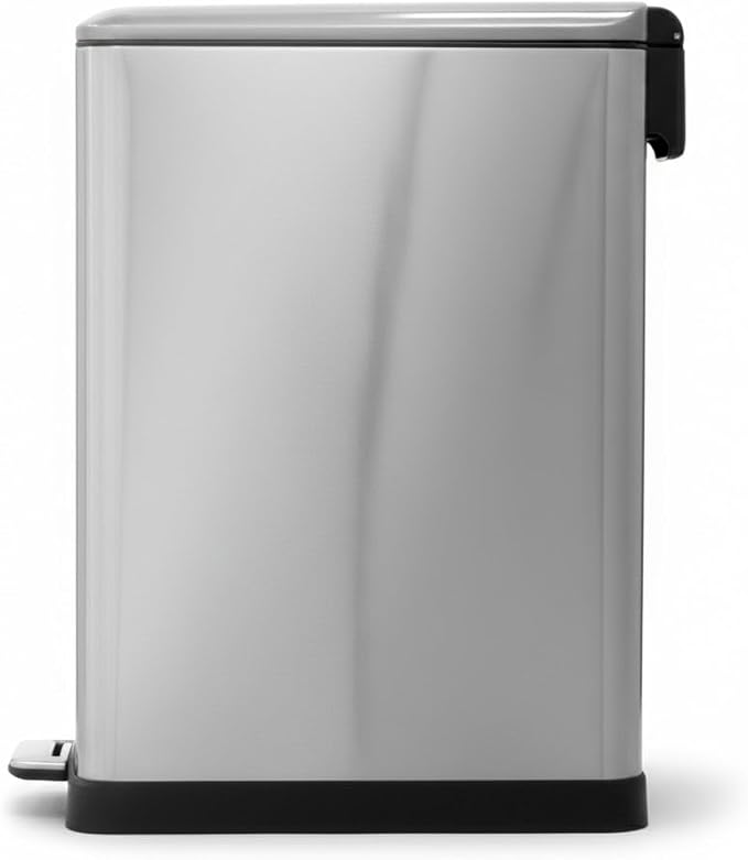 Home Zone Living 13 Gallon Slim Kitchen Trash Can