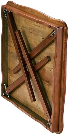 Stakmore Stylish Durable Versatile Square Folding Table, Cherry