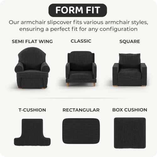 PAULATO BY GA.I.CO. Chair Cover - Armchair Cover - Armchair Slipcover - Soft ...